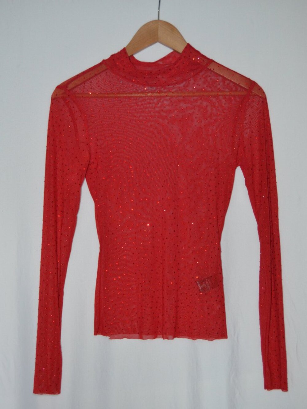AFRM Red Rhinestone Top